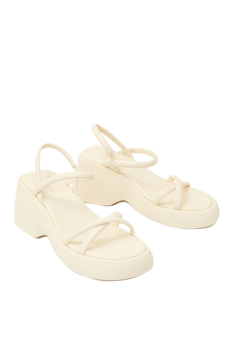 Giày Sandal Đế Xuồng Quai Dây - Image 7