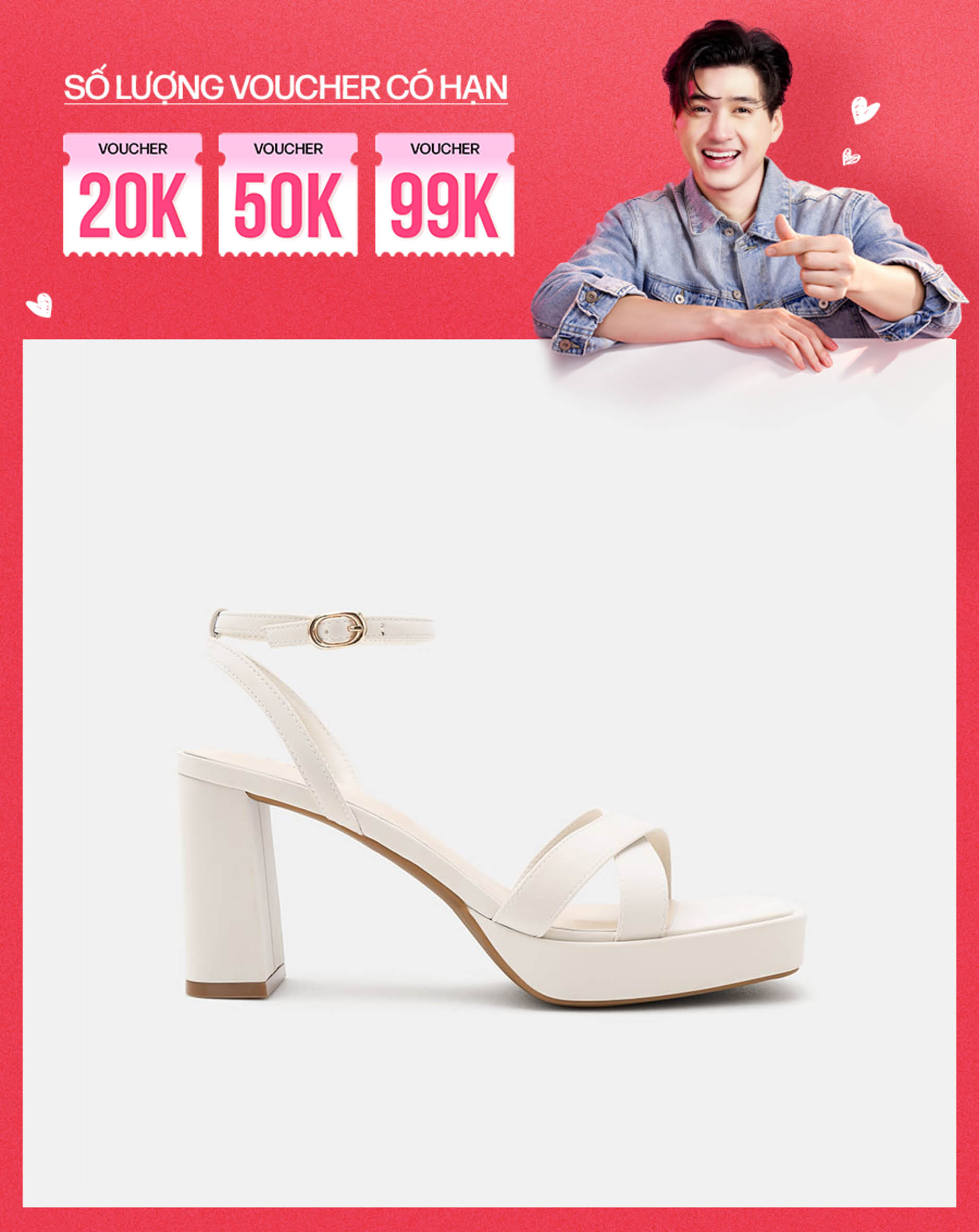 Giày Sandal Đúp Quai Chéo