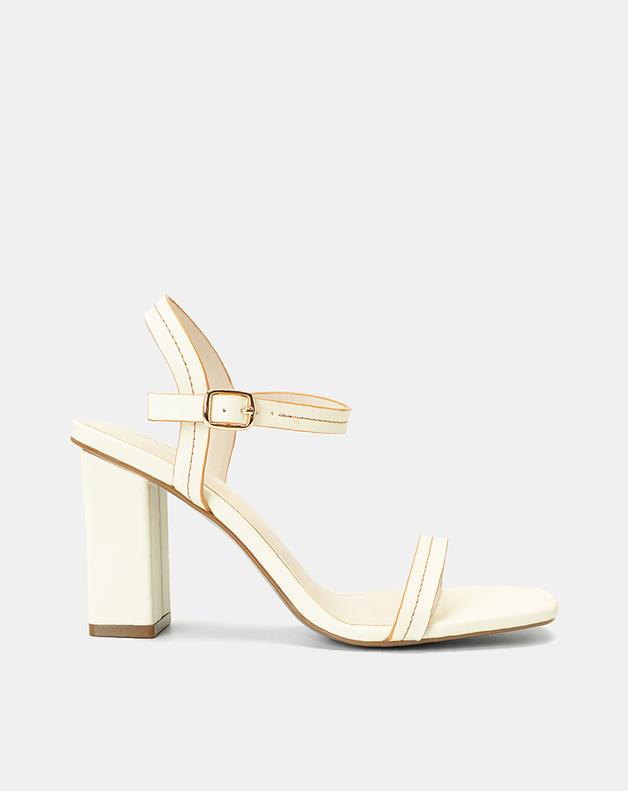 Giày Sandal Quai Ngang Thêu Trang Trí