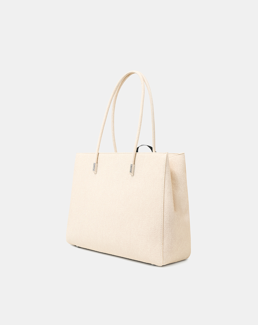 Túi Xách Lớn Tote Lớn Trang Trí Nơ Ruy Băng - Image 7