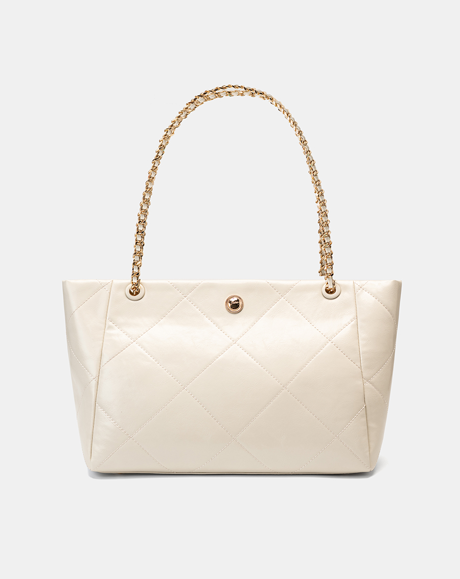 Túi Xách Lớn Tote Phối Khoá Trang Trí - Image 1