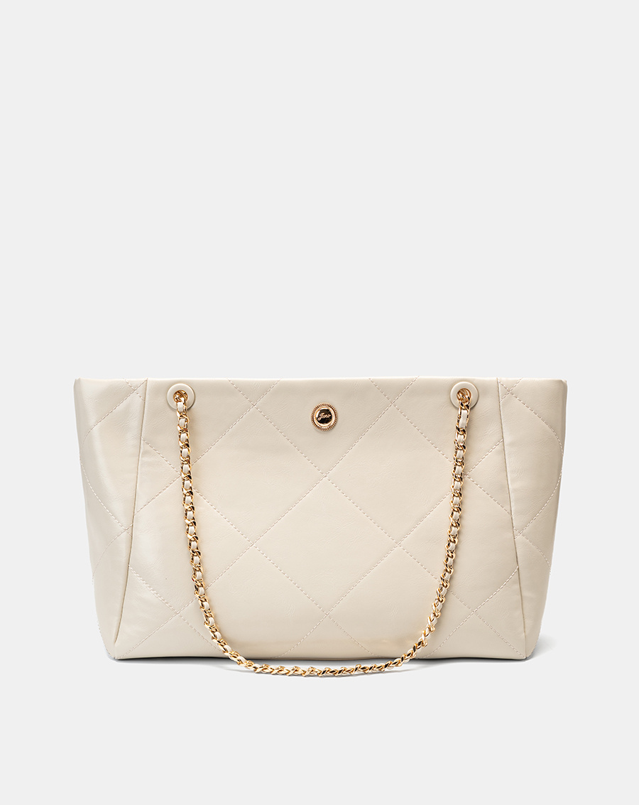 Túi Xách Lớn Tote Phối Khoá Trang Trí - Image 4