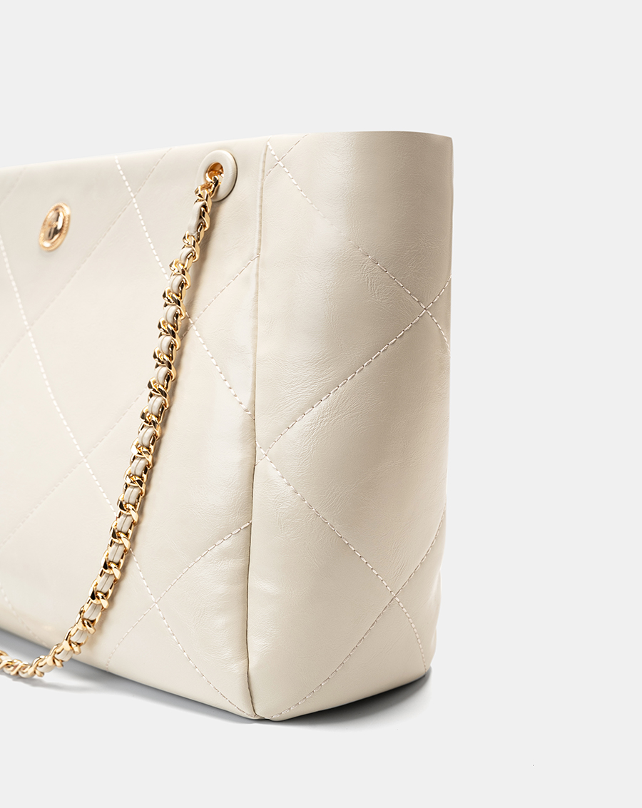 Túi Xách Lớn Tote Phối Khoá Trang Trí - Image 5