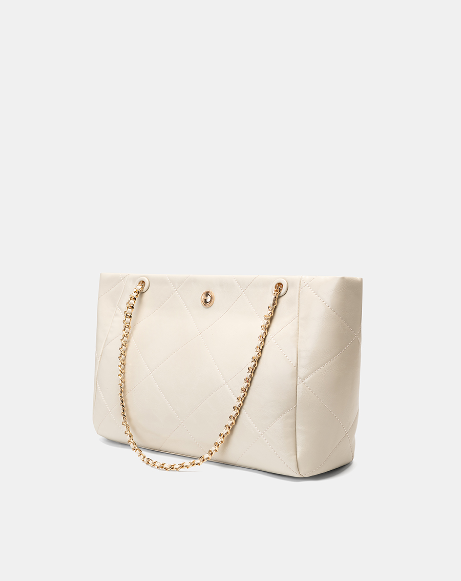 Túi Xách Lớn Tote Phối Khoá Trang Trí - Image 6