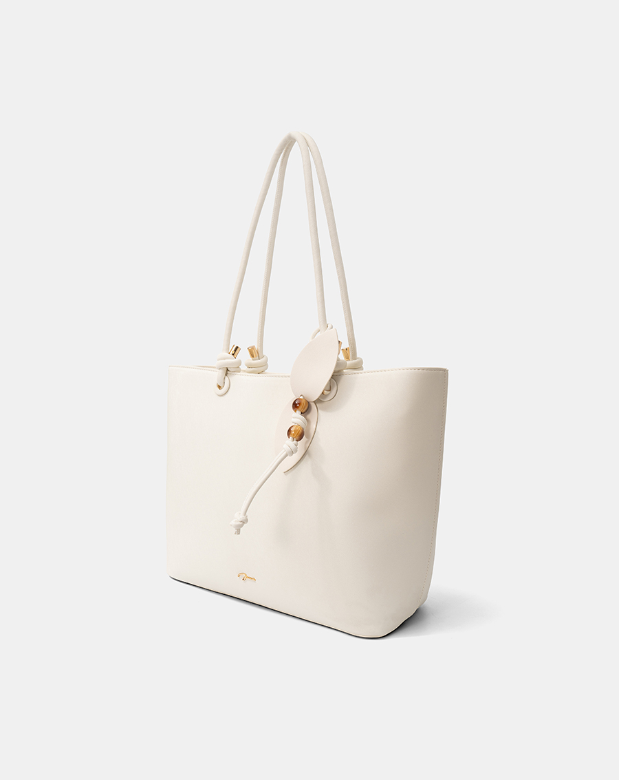 Túi Xách Lớn Phối Charm Trang Trí - Image 4