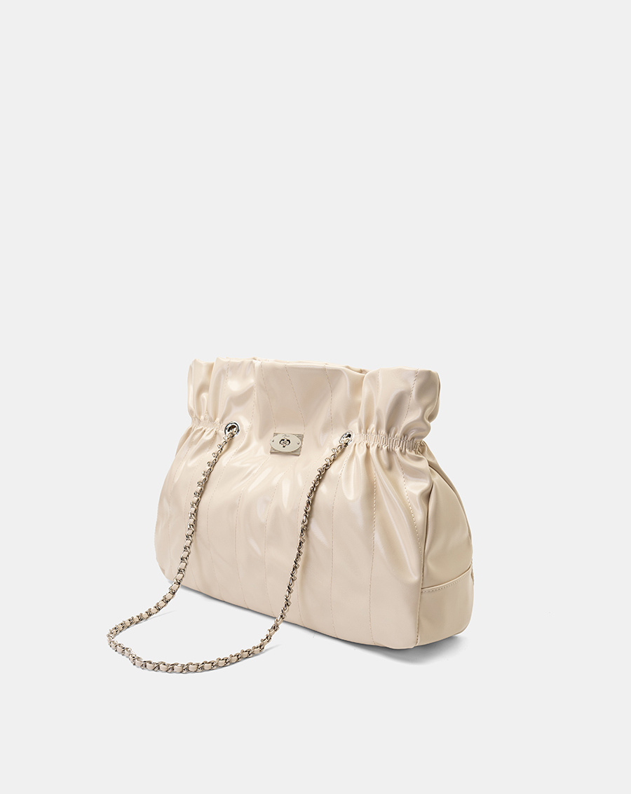 Túi Xách Lớn Tote Bag Form Mềm Phối Khoá - Image 6