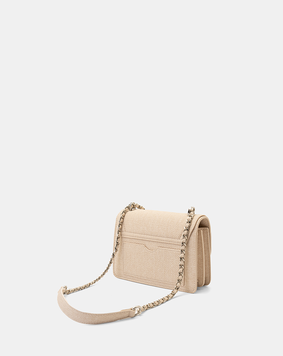 Túi Xách Nhỏ Shoulder Bag Nắp Gập Phối Khoá - Image 7