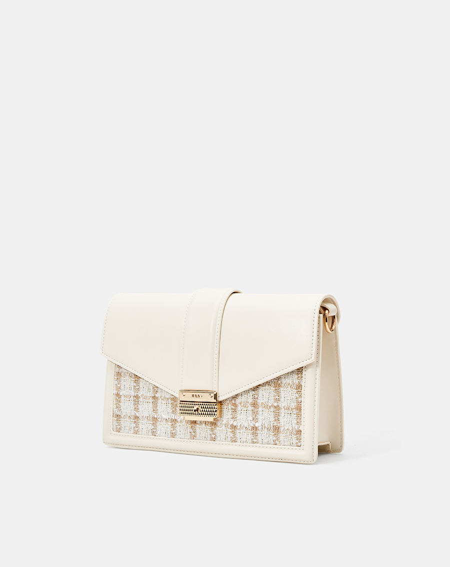 Túi Xách Nhỏ Hình Chữ Nhật Phối Tweed - Image 6