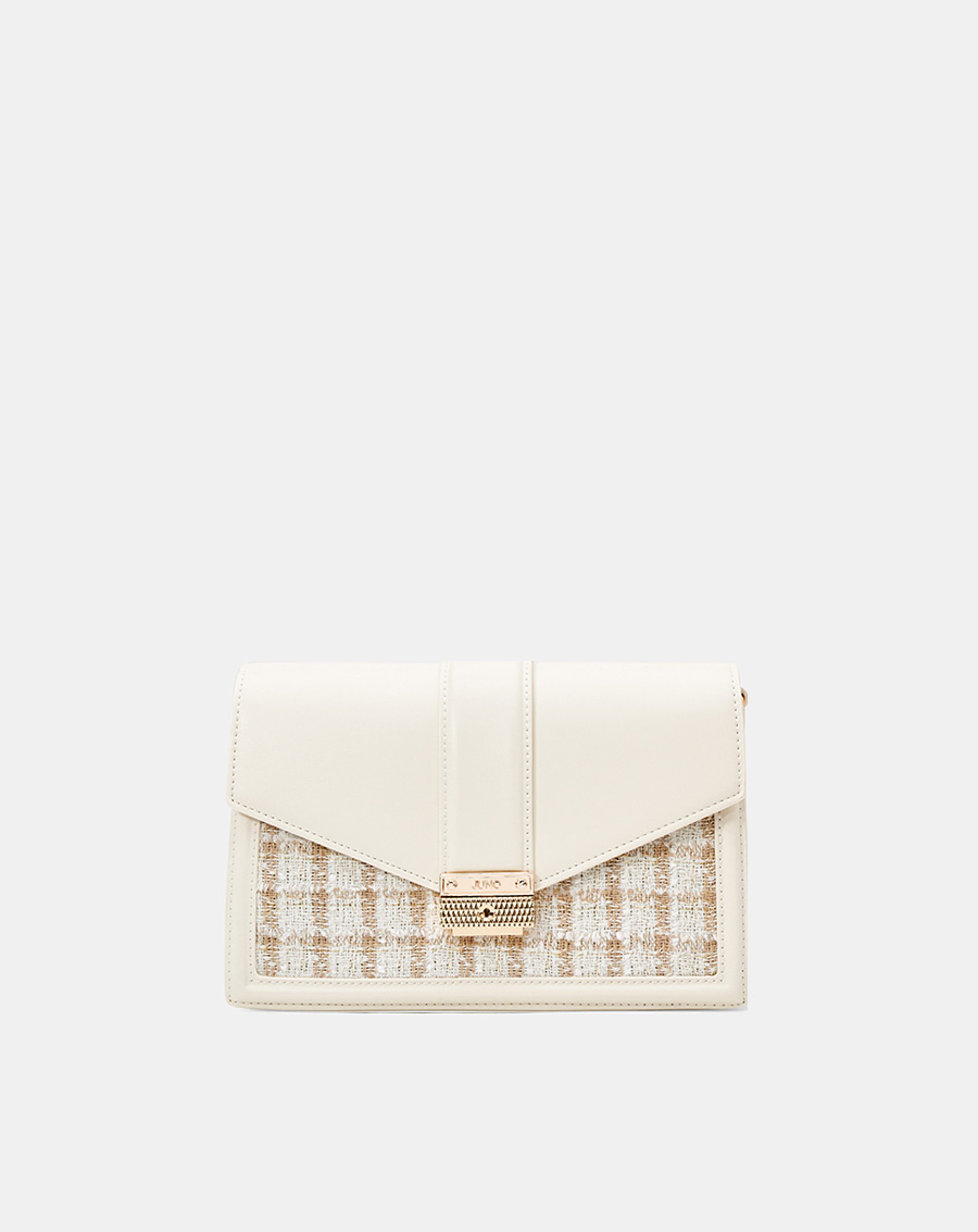 Túi Xách Nhỏ Hình Chữ Nhật Phối Tweed - Image 1