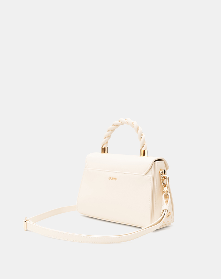 Túi Xách Nhỏ Tay Cầm Xoắn Phối Charm Trang Trí - Image 7