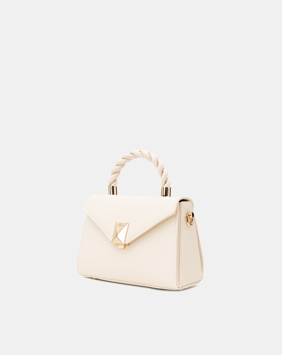 Túi Xách Nhỏ Tay Cầm Xoắn Phối Charm Trang Trí - Image 6
