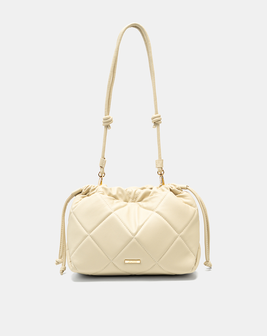 Túi Xách Nhỏ Rút May Chỉ Hoạ Tiết Quả Trám