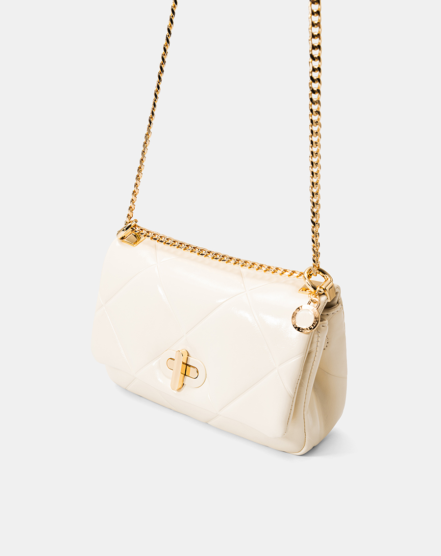 Túi Xách Nhỏ Nắp Gập Trang Trí Khoá - Image 4