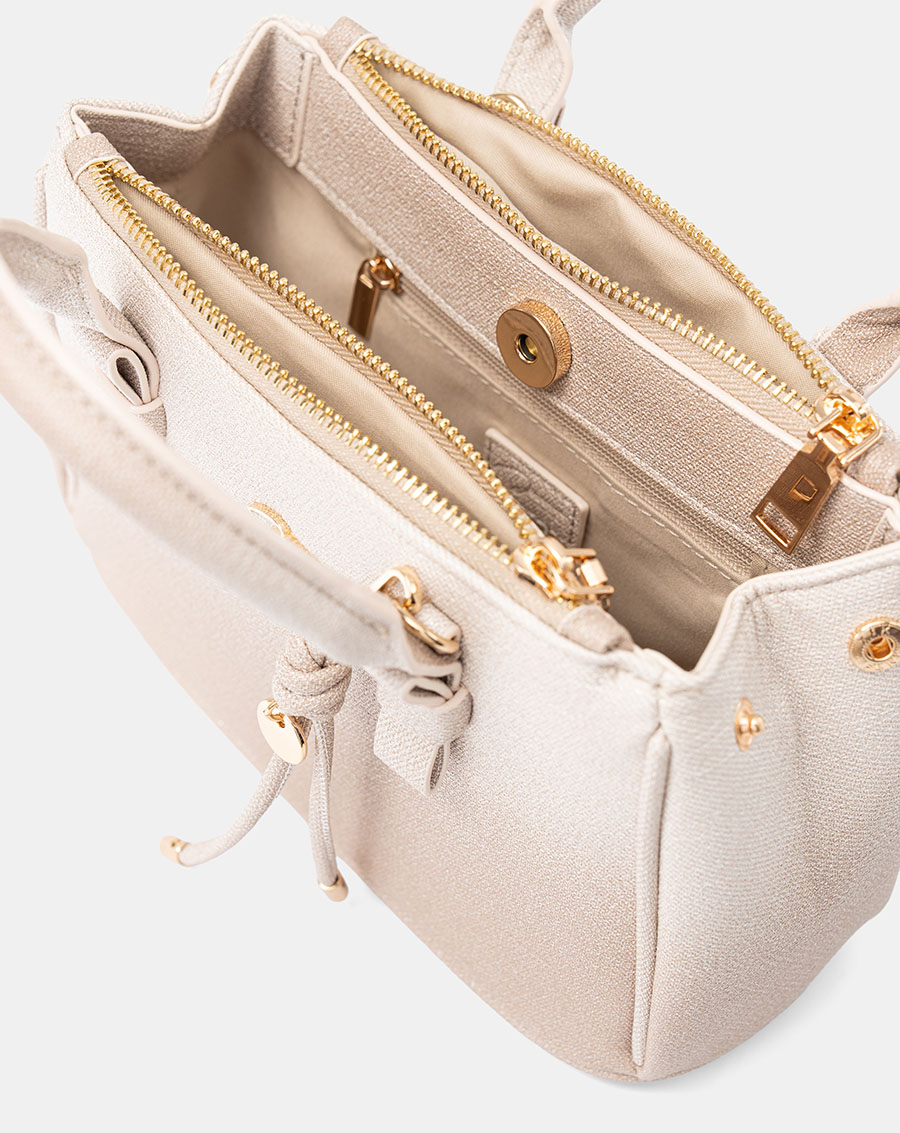 Túi Xách Nhỏ Tay Cầm Nơ Phối Charm - Image 6