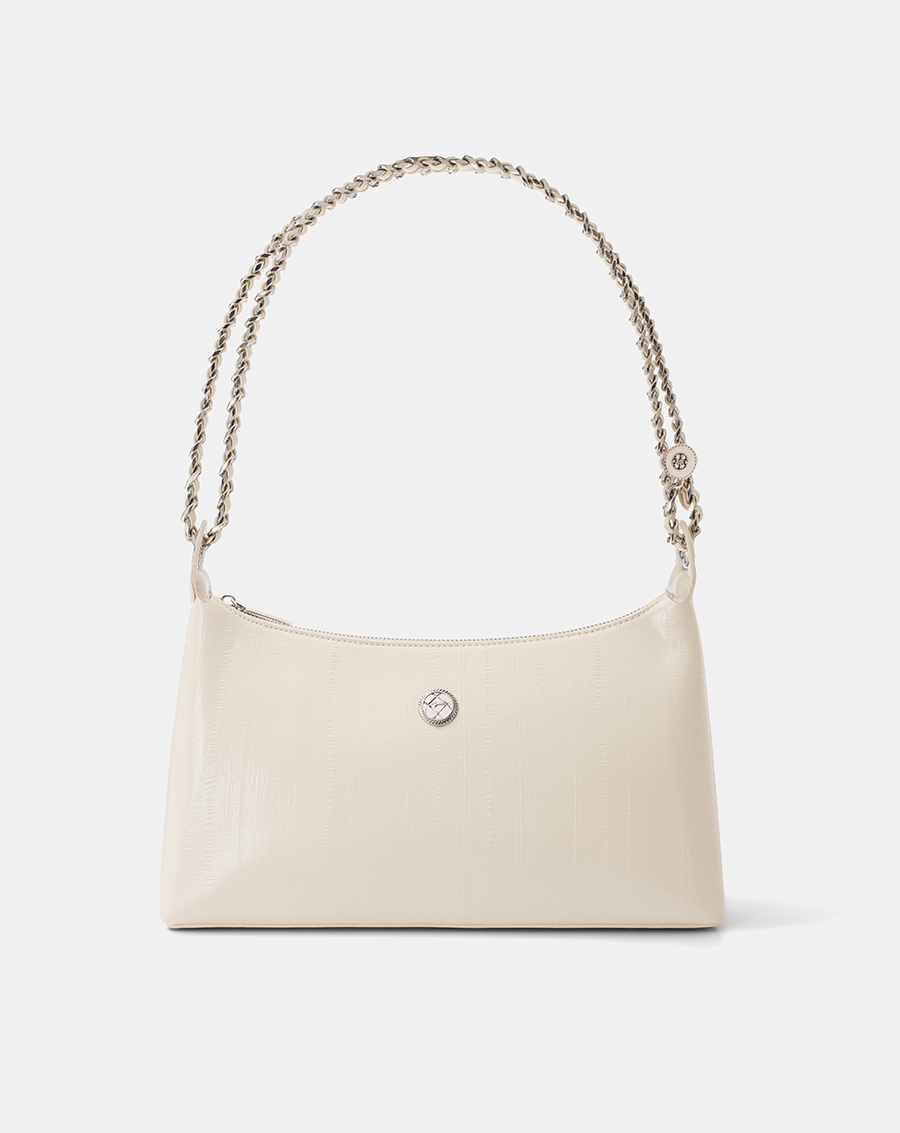 Túi Xách Trung Shoulder Bag Trang Trí Khoá Kim Loại - Image 1