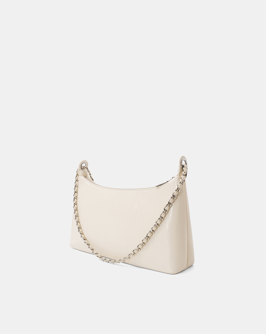 Túi Xách Trung Shoulder Bag Trang Trí Khoá Kim Loại - Image 5