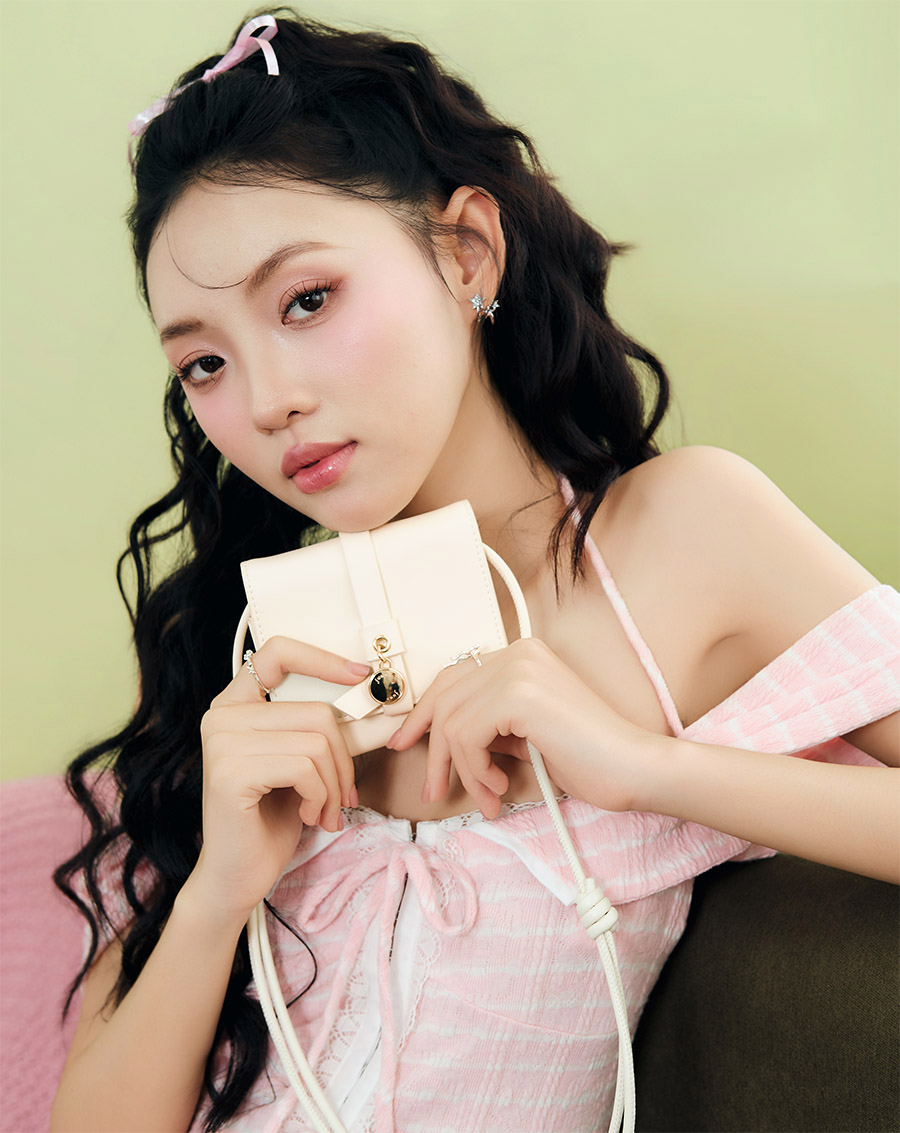 Ví Mini Phối Dây Dài Đeo Chéo - Image 2