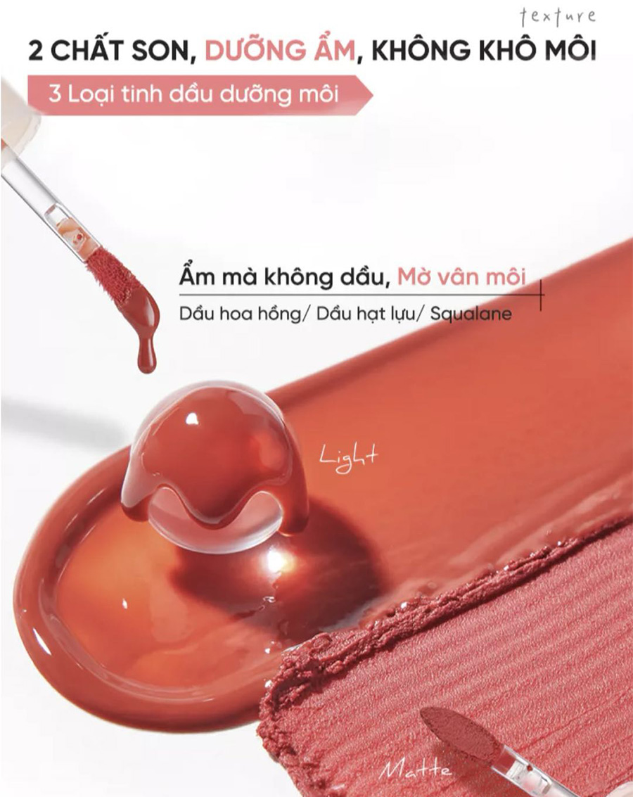 Son Kem Bùn Judydoll Matte Lip Mud - Image 4