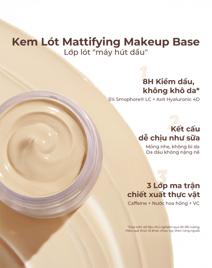 Kem Lót Judydoll Mattifying Makeup Base (NEW) - 30g - Image 3