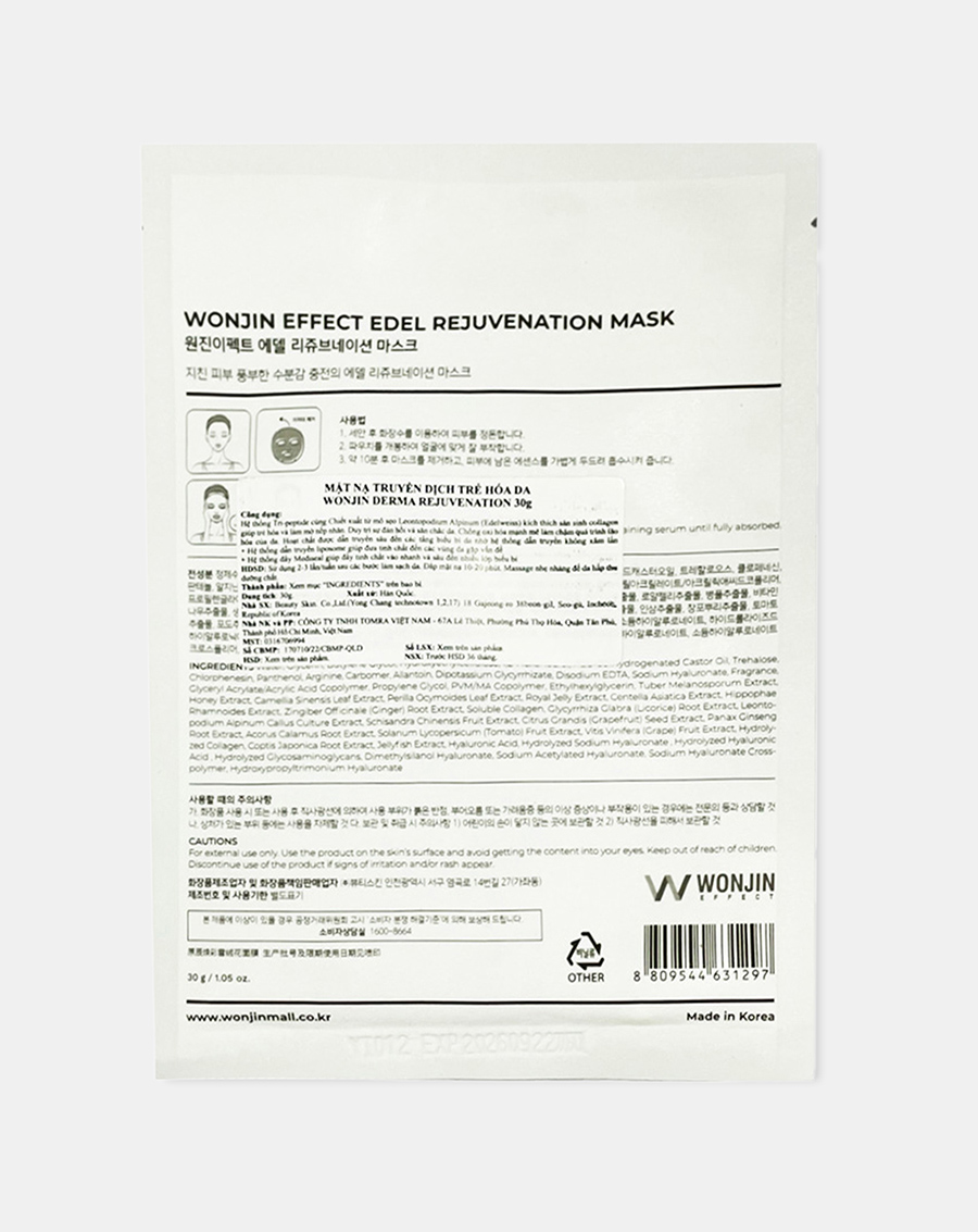 WONJIN Edel Rejuvenation Mask - Image 2