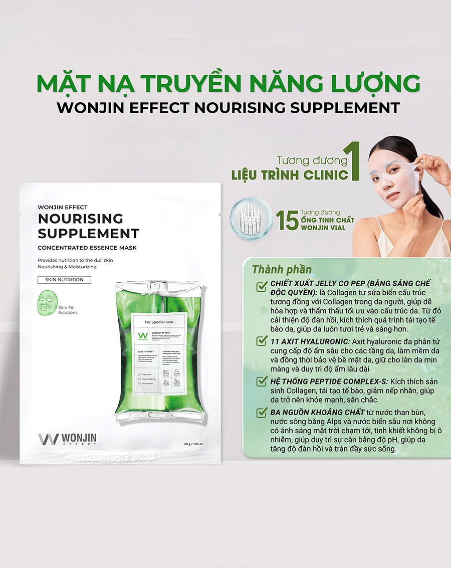 WONJIN Nourising Supplement Mask - Image 4