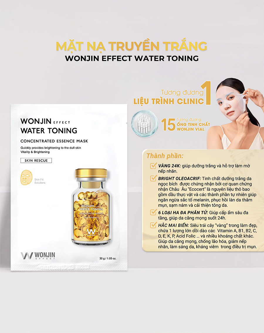 WONJIN WATER TONING MASK - Image 4