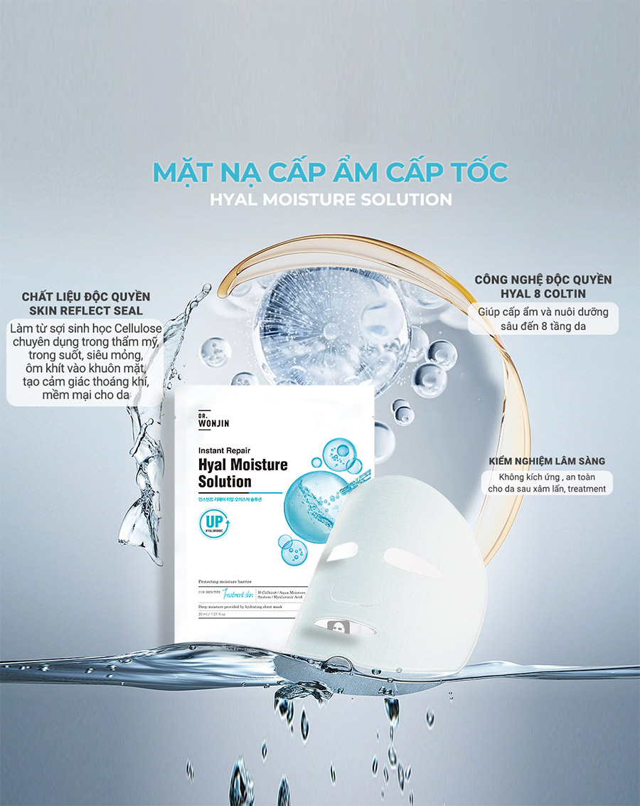 MN WONJIN Instant Repair Hyal Moisture Solution - Image 3