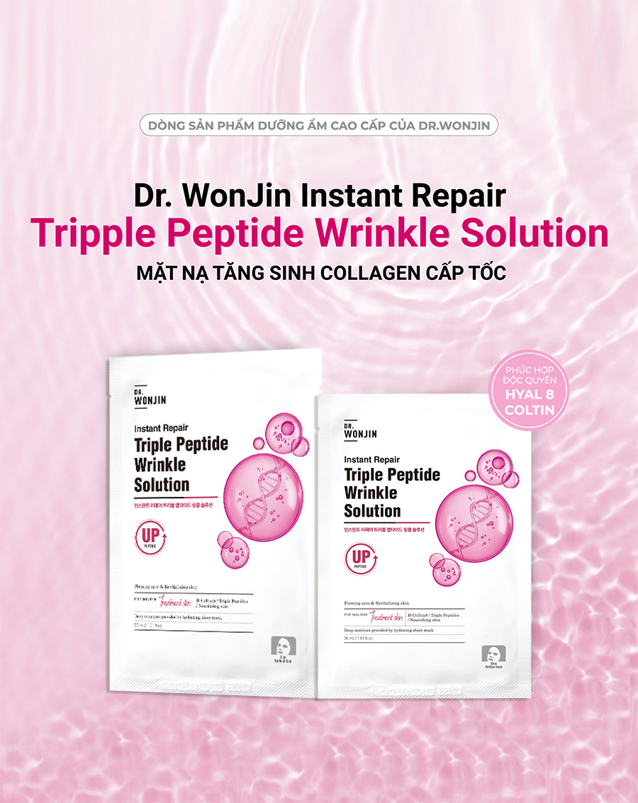 MN WONJIN Instant Repair Triple Peptide Wrinkle Solution - Image 3