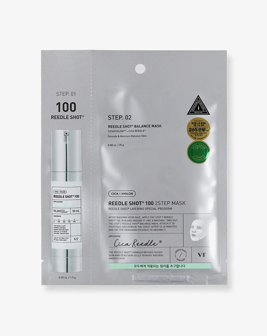 Mặt nạ VT Reedle Shot 100 2Step Mask (1.5g + 25g) - Image 2