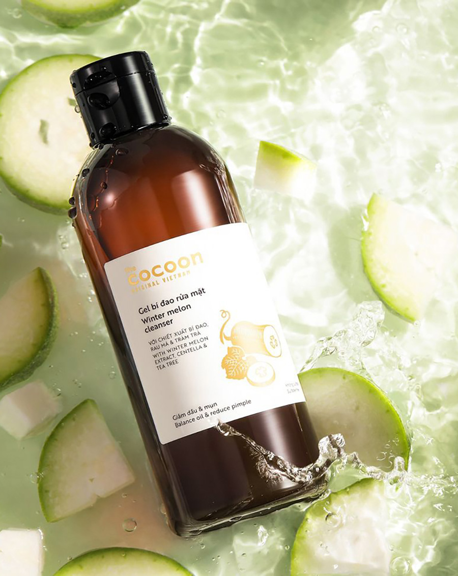 Gel Rửa Mặt Cocoon Bí Đao Giúp Giảm Dầu & Mụn 310ml - Image 2