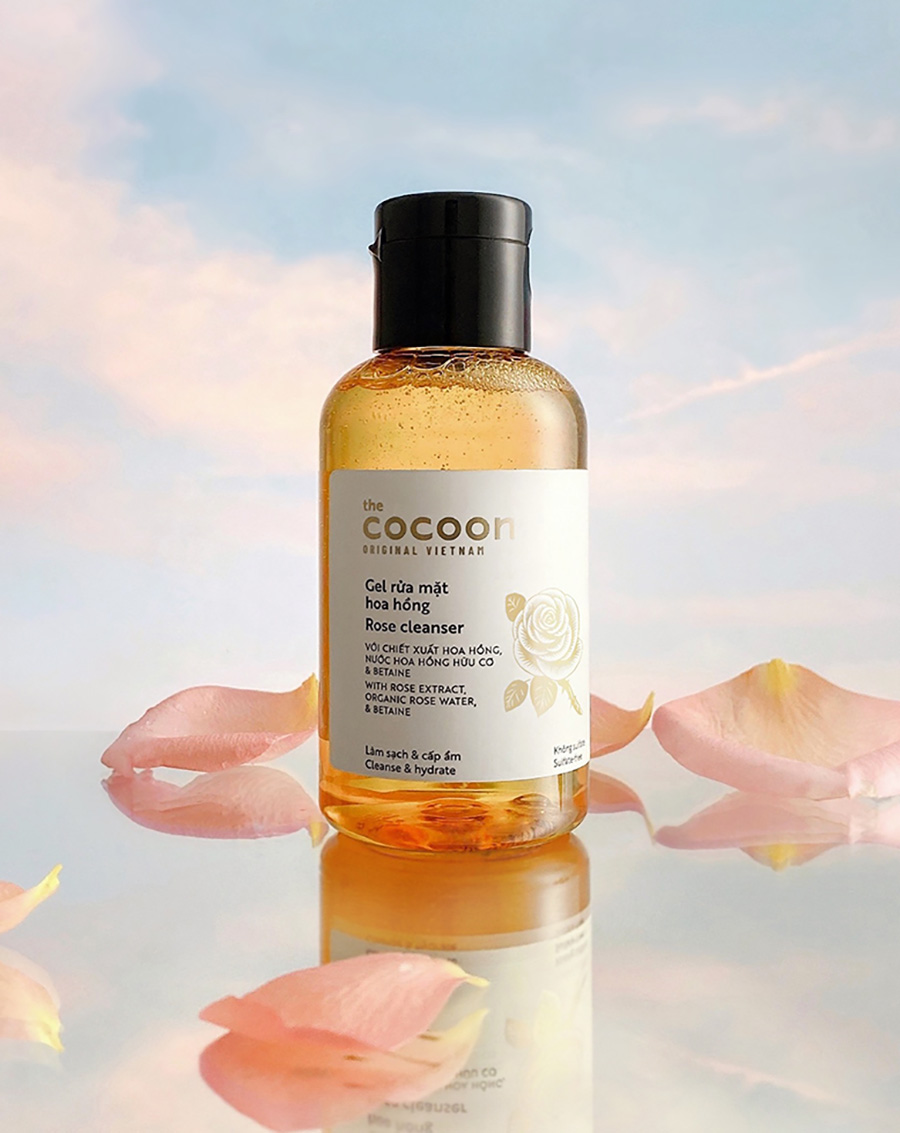 Gel Rửa Mặt Cocoon Chiết Xuất Từ Hoa Hồng 140ml - Image 2
