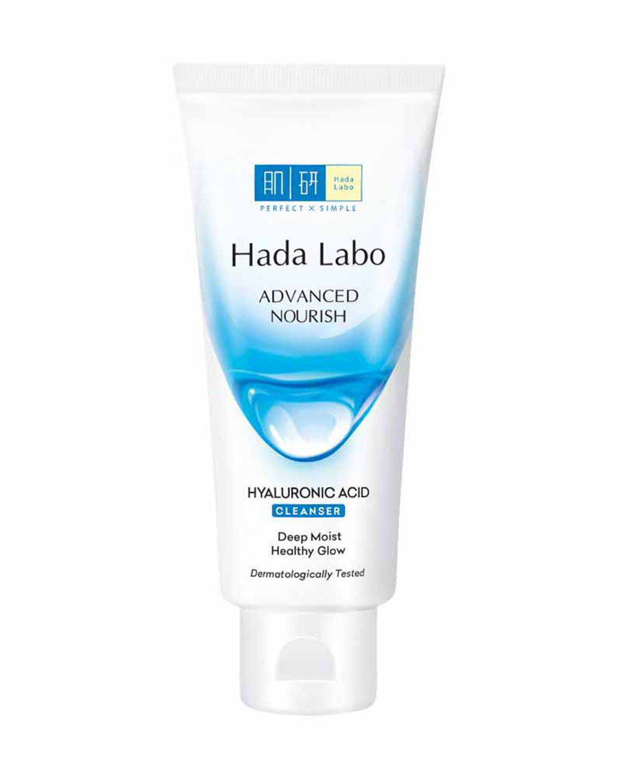 Kem Rửa Mặt Dưỡng Ẩm Hada Labo Advanced Nourish Hyaluronic Acid Cleanser 80g - Image 1