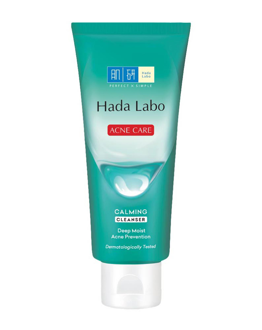 Kem Rửa Mặt Sạch Sâu Và Ngăn Ngừa Mụn Hadalabo Acne Care Calming Cleanser 80g - Image 1