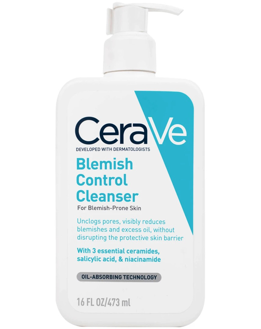 Sữa Rửa Mặt Cerave Blemish Control Cleanser Cho Da Dầu Mụn 473ml SRM041
