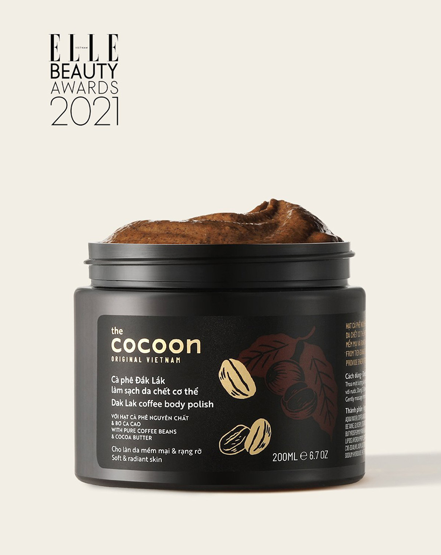 Cà Phê Đắk Lắk Cocoom Làm Sạch Da Chết Cơ Thể 200ml - Image 1