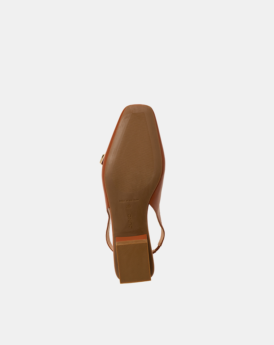 Giày Búp Bê Slingback Đế Bệt Mũi Loafer - Image 8