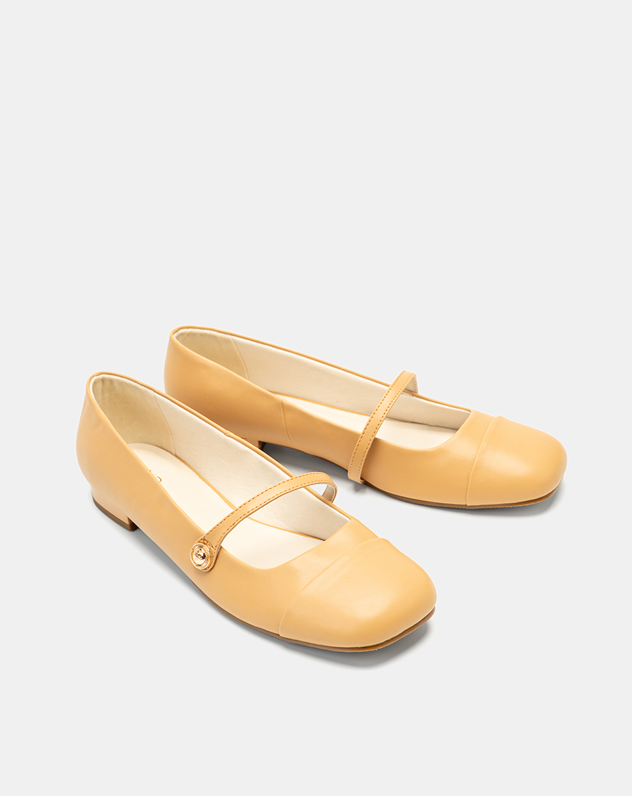 Giày Búp Bê Mary Jane Mũi Thô - Image 7
