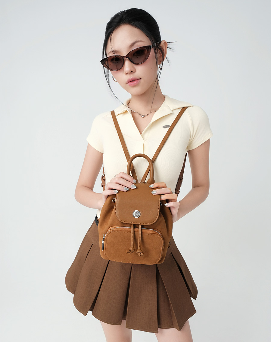 Balo Front Flap Bucket Backpack - Image 2