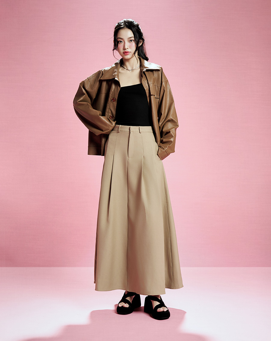 Chân váy dài form A - Image 1