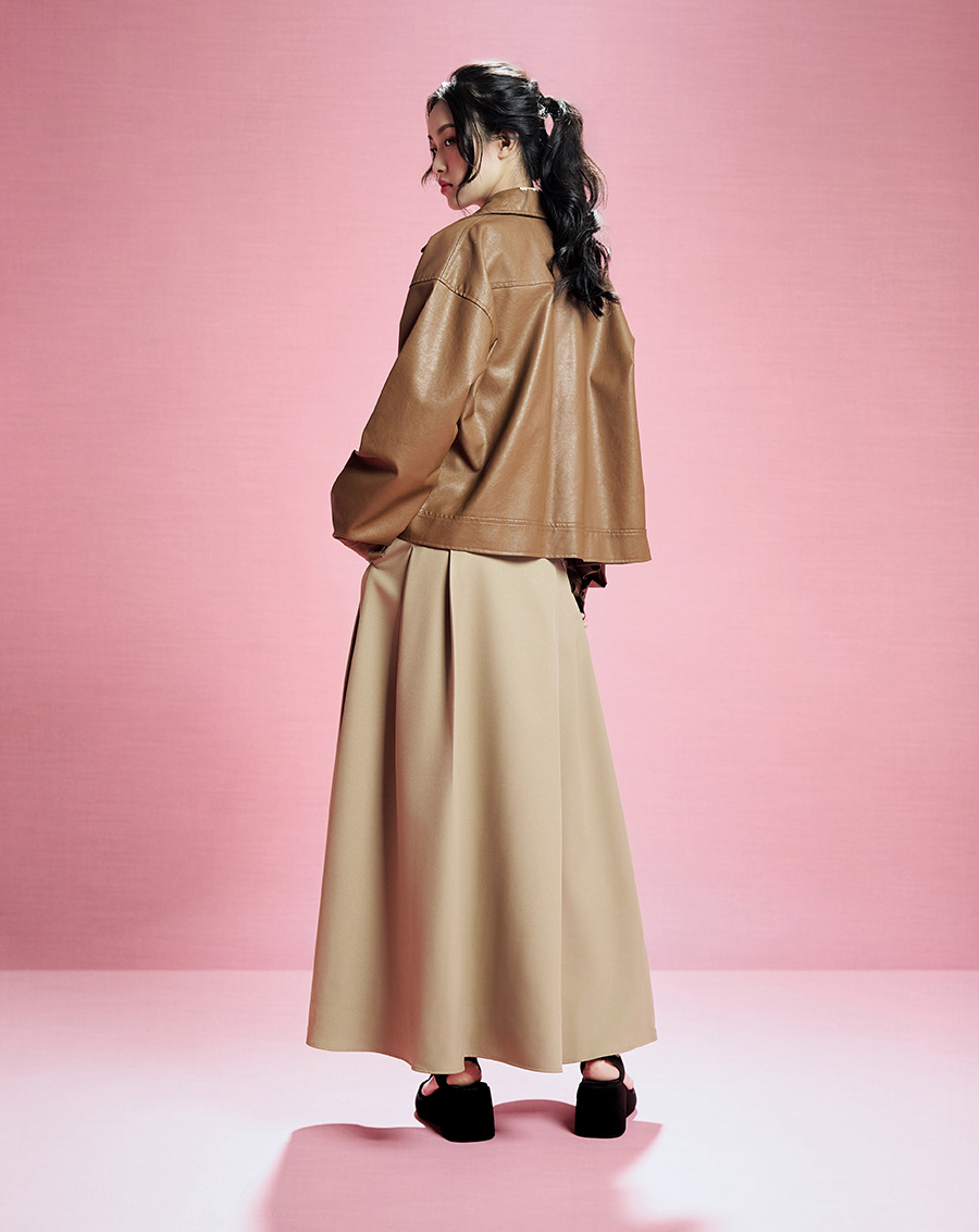 Chân váy dài form A - Image 3