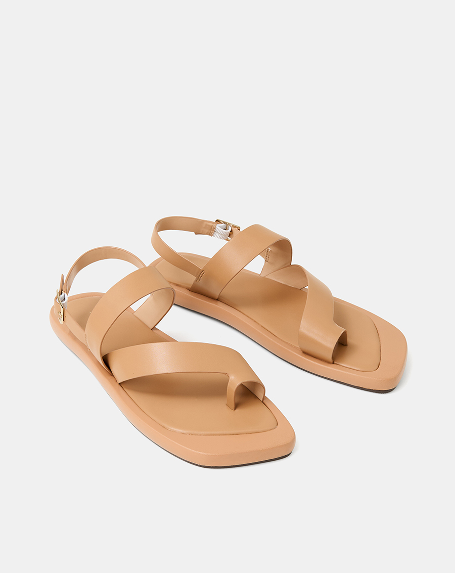 Giày Sandal Đế Bệt Quai Xỏ Ngón Cách Điệu - Image 5