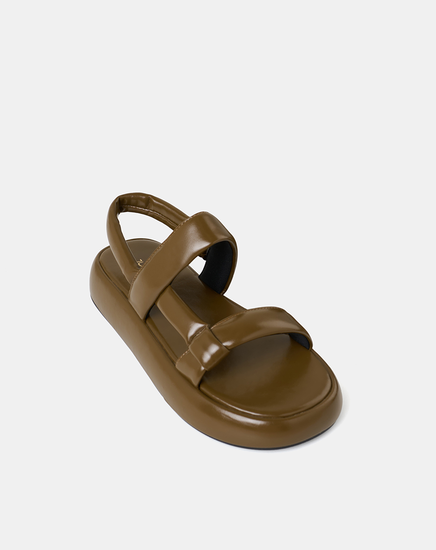 Giày Sandal Đế Bằng Quai Ngang - Image 6