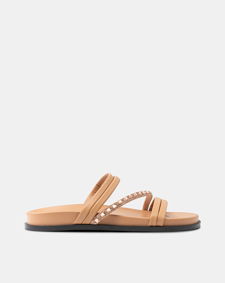 Giày Sandal Phối Dây Đính Đá