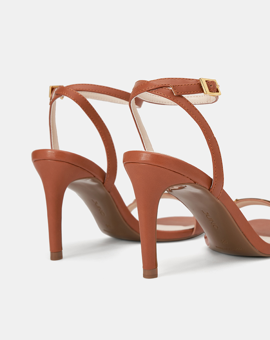 Giày Sandal Mũi Vuông Gắn Khóa Trang Trí - Image 5