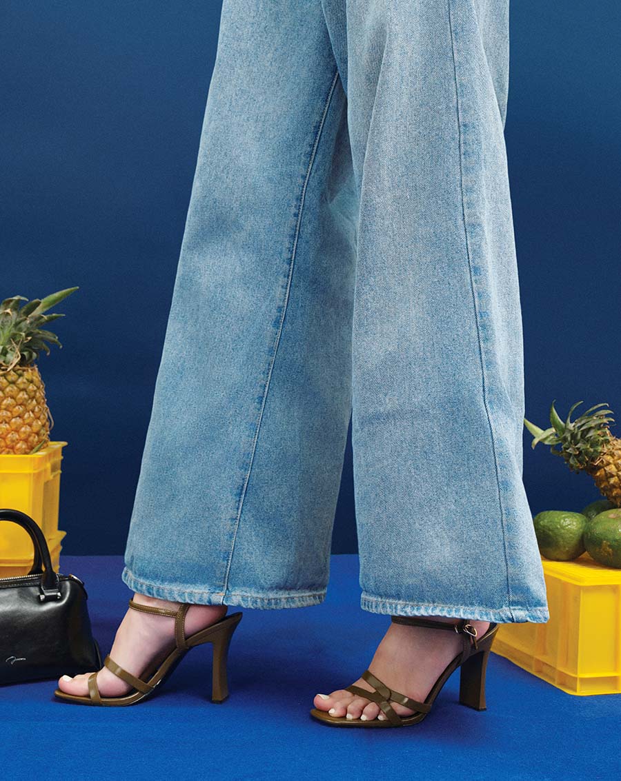 Giày Sandal Sandal Quai Mảnh Xoắn - Image 3