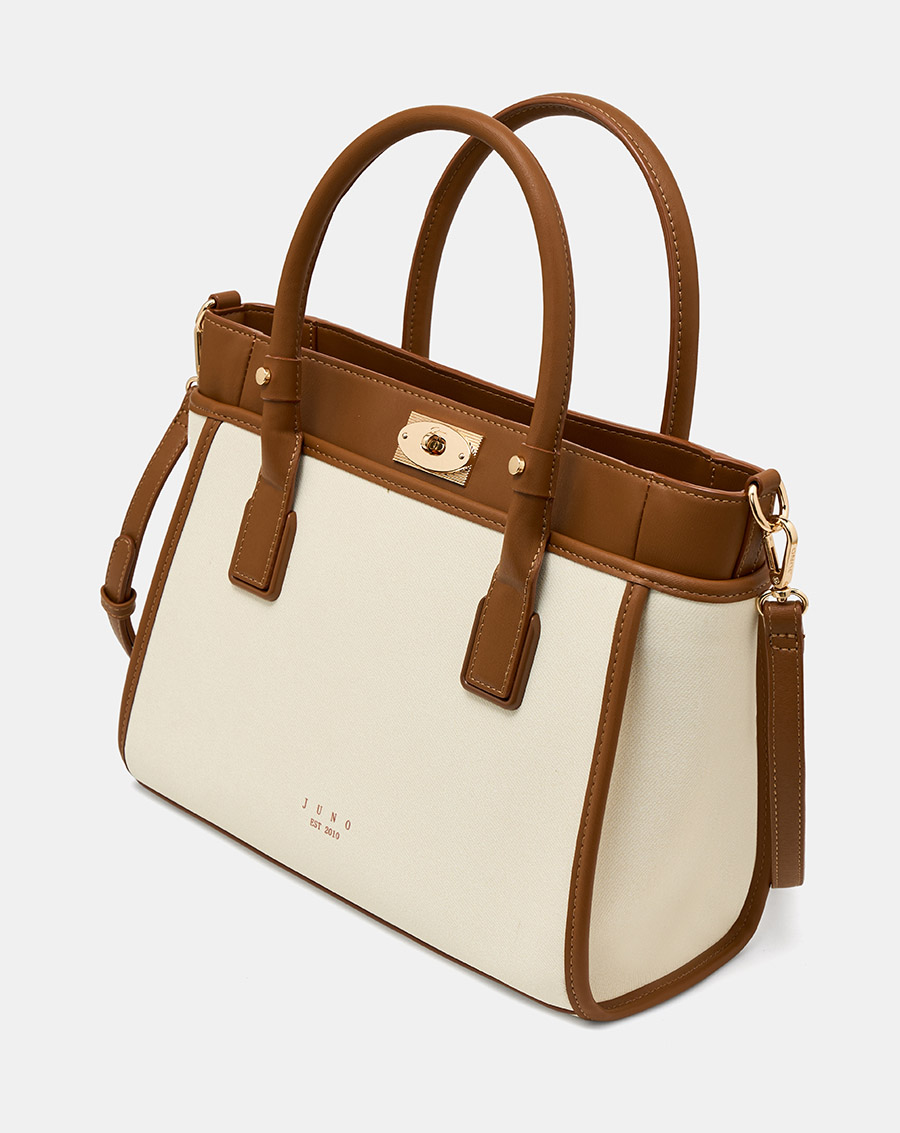 Túi Xách Lớn Tote Trang Trí Khoá - Image 4