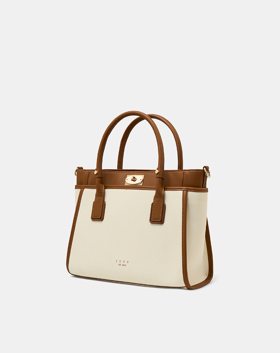 Túi Xách Lớn Tote Trang Trí Khoá - Image 6