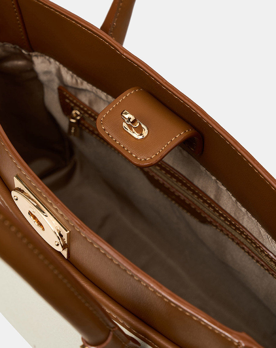 Túi Xách Lớn Tote Trang Trí Khoá - Image 8