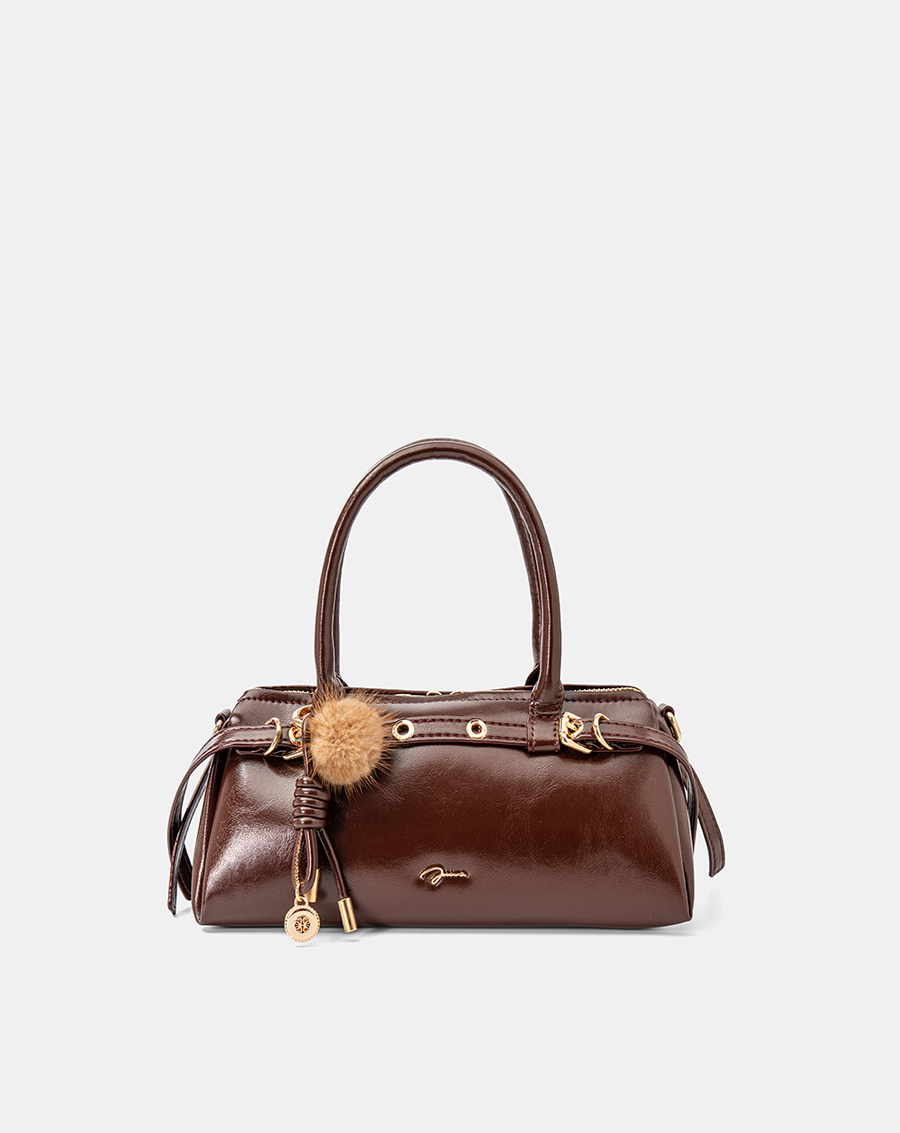 Túi Xách Nhỏ Top Handle Phối Charm Trang Trí - Image 1