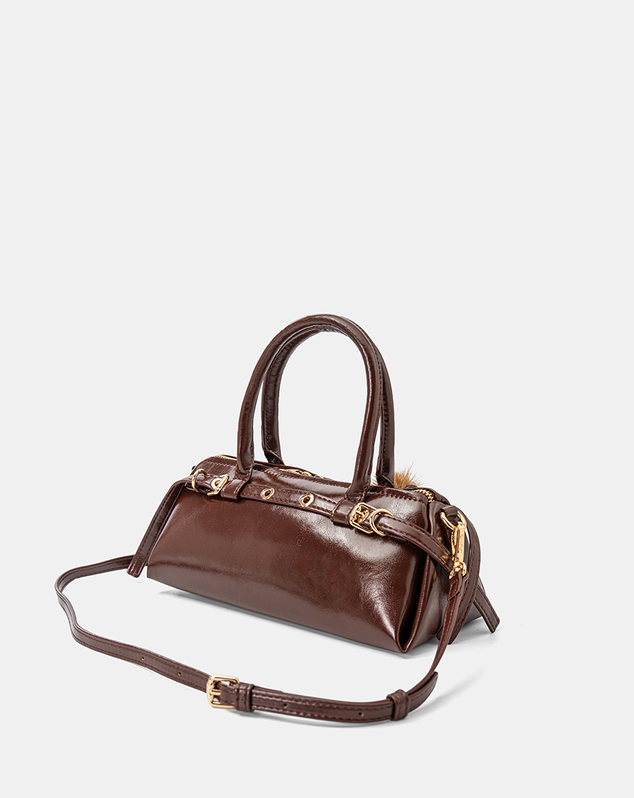 Túi Xách Nhỏ Top Handle Phối Charm Trang Trí - Image 5
